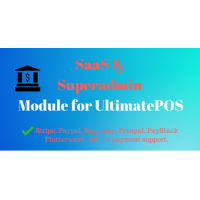 SaaS & Superadmin Module for UltimatePOS SaaS & Superadmin Module for UltimatePOS