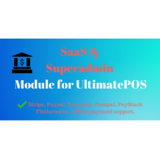 SaaS & Superadmin Module for UltimatePOS SaaS & Superadmin Module for UltimatePOS